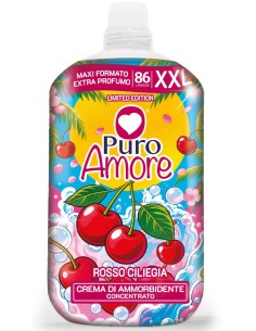 Puro Amore Ammorbidente Concentrato 86 Lavaggi 1806ml - Rosso Ciliegia